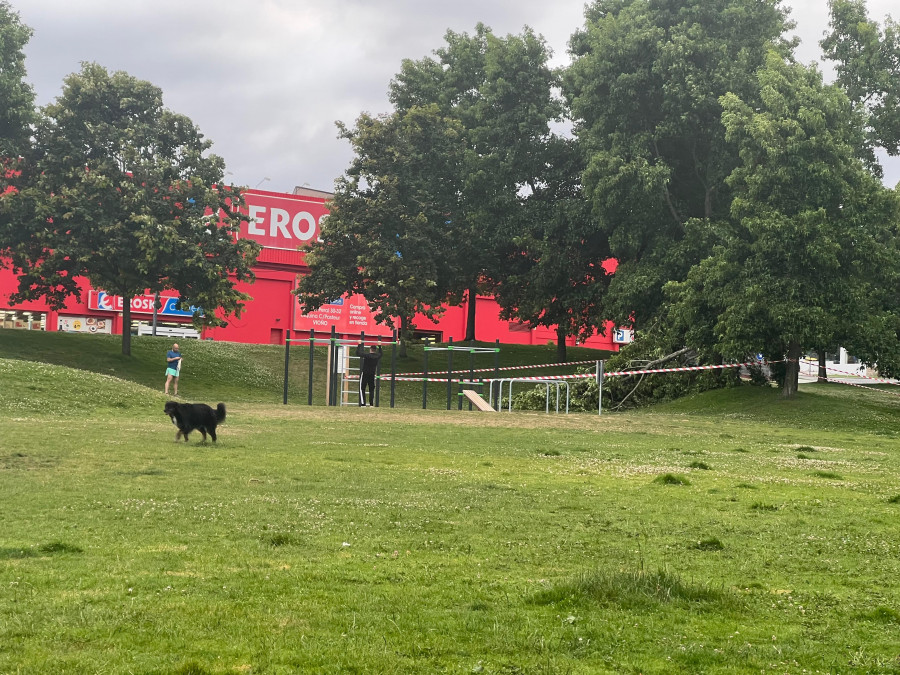 El parque de Vioño no se anda por la ramas