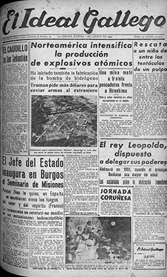 Portada 1 agosto 1950