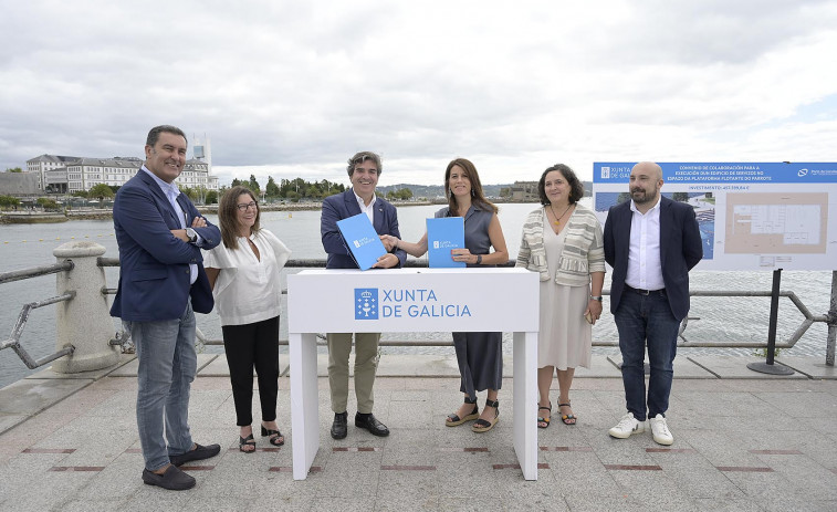 O Parrote tendrá un nuevo edificio con terraza con vistas al mar, vestuarios y almacén para embarcaciones