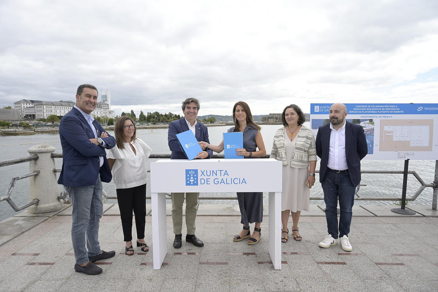 O Parrote tendrá un nuevo edificio con terraza con vistas al mar, vestuarios y almacén para embarcaciones