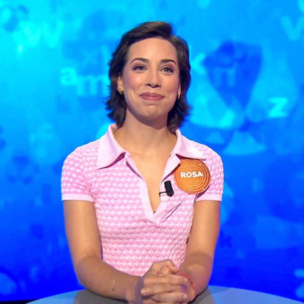 Rosa muestra su versión más estratégica y se asegura otro programa en 'Pasapalabra'