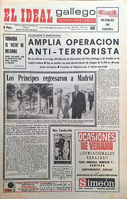 Portada 2 agosto 1975