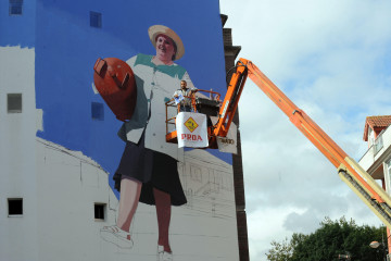 Cambre yoseba muruzabal murales