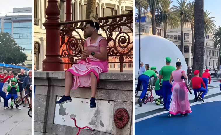 Mario Bros llega al último nivel en la Feria del Libro de A Coruña
