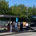 Bus lanzadera para visitar la exposición del aniversario de Zara en la cúpula del Monte de San Pedro