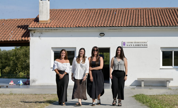 Savia nueva en San Lorenzo: cinco mujeres dan vida al rural de Cambre