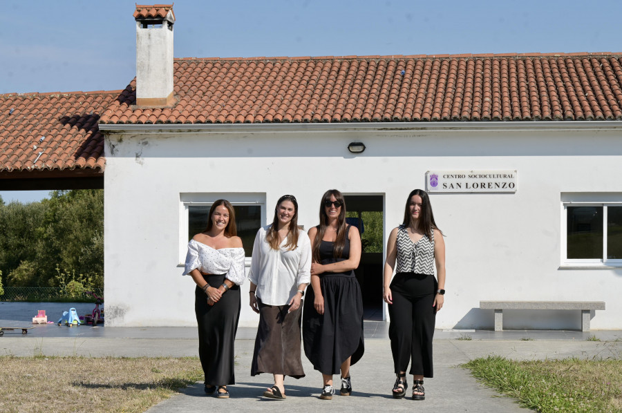 Savia nueva en San Lorenzo: cinco mujeres dan vida al rural de Cambre