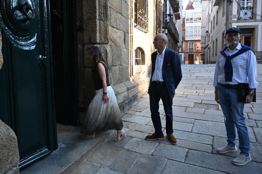 Inés Rey y Jorquera, entre los primeros visitantes de la Casa Cornide