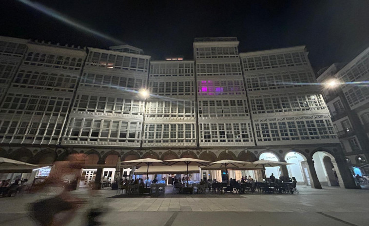 La sorprendente galería morada de La Marina