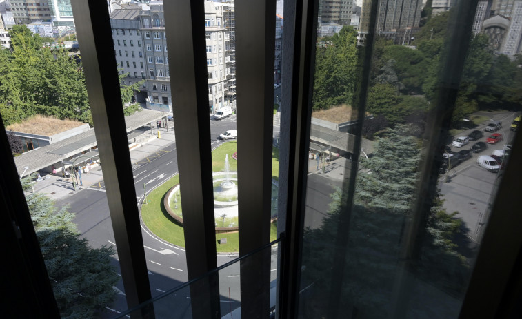 Así es por dentro el edificio de Cuatro Caminos que acapara todas las miradas en A Coruña