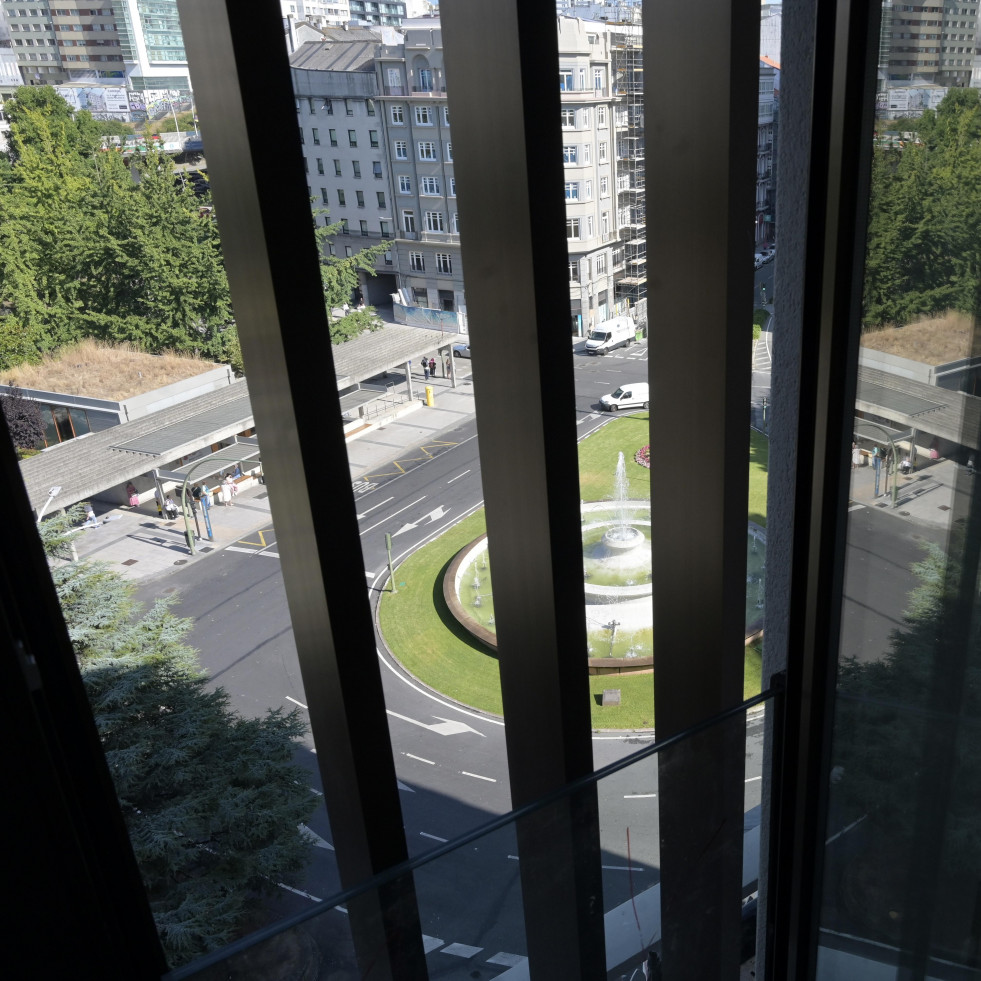 Así es por dentro el edificio de Cuatro Caminos que acapara todas las miradas en A Coruña