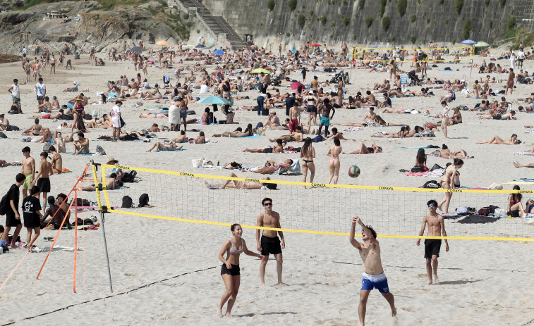 Máximas de 29 grados este fin de semana en A Coruña