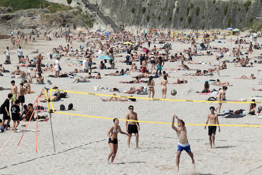 Máximas de 29 grados este fin de semana en A Coruña