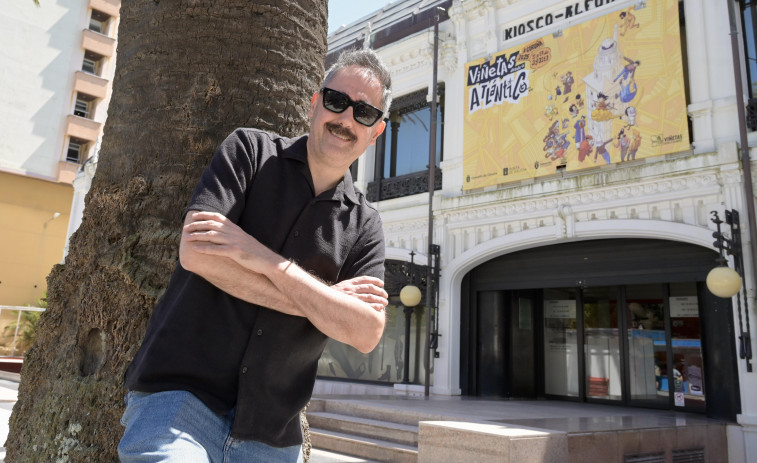 Manel Cráneo | “Viñetas vai expoñer este  ano 1.300 obras: é a edición máis ambiciosa”
