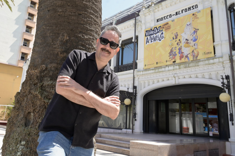 Manel Cráneo | “Viñetas vai expoñer este  ano 1.300 obras: é a edición máis ambiciosa”