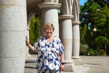 Luisa Varela, en el Palacete de Santa Margarita / Carlota Blanco