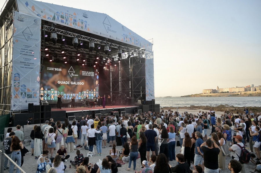 El porqué de la falta de pantallas en los conciertos del Noroeste en A Coruña