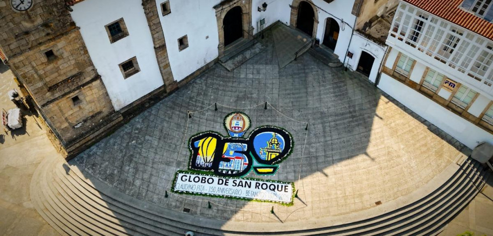 Una alfombra para el Globo de San Roque