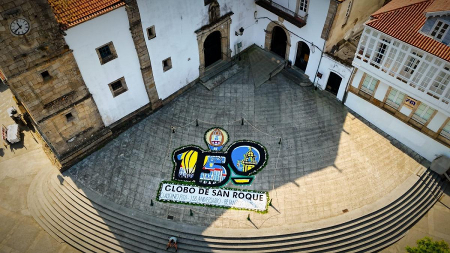 Una alfombra para el Globo de San Roque
