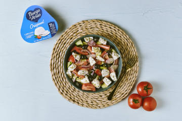 Receta ensalada griega Burgo de Arias