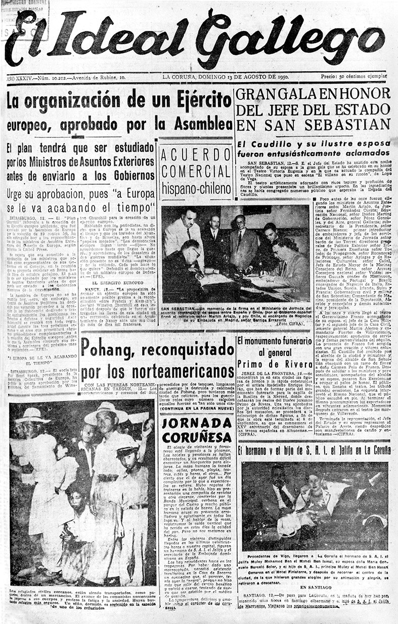 Portada 13 agosto 1950 copia