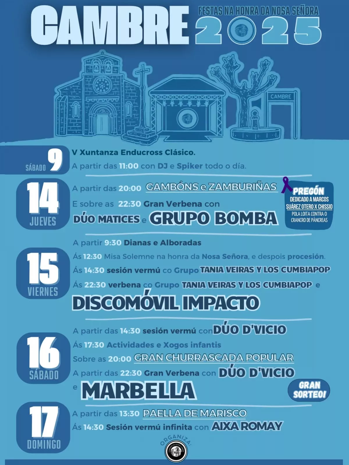Fiestas de Cambre 2025