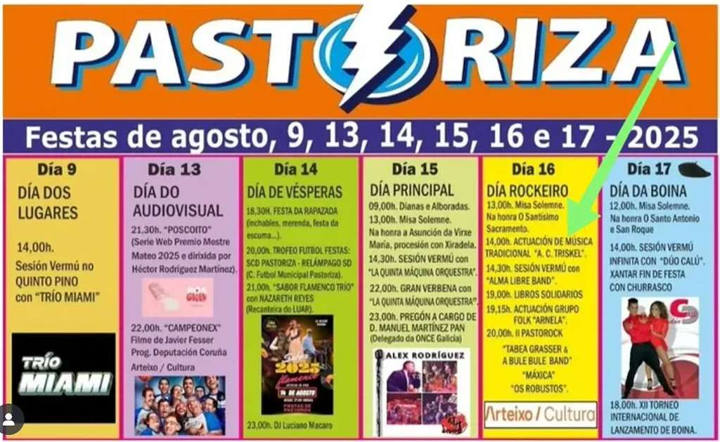 Fiestas de Nosa Seu00f1ora de Pastoriza
