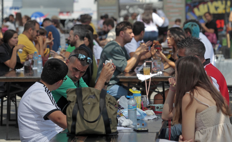 Más de 100.000 personas han visitado The Champions Burger en A Coruña
