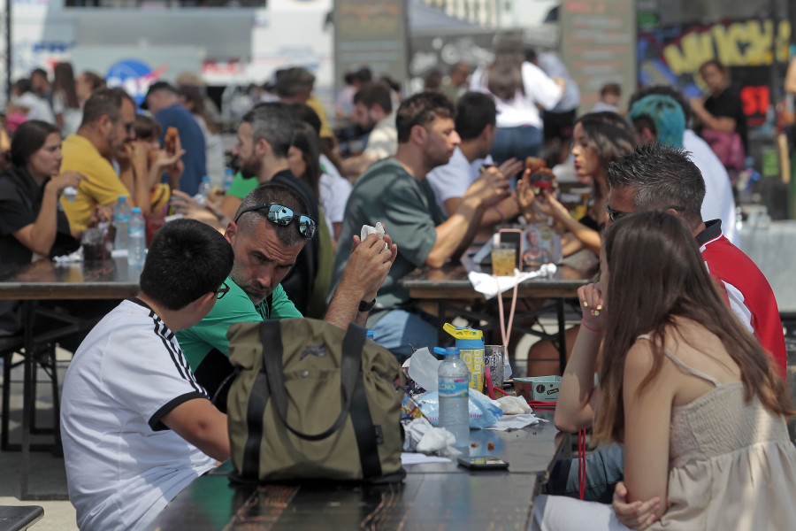 Más de 100.000 personas han visitado The Champions Burger en A Coruña