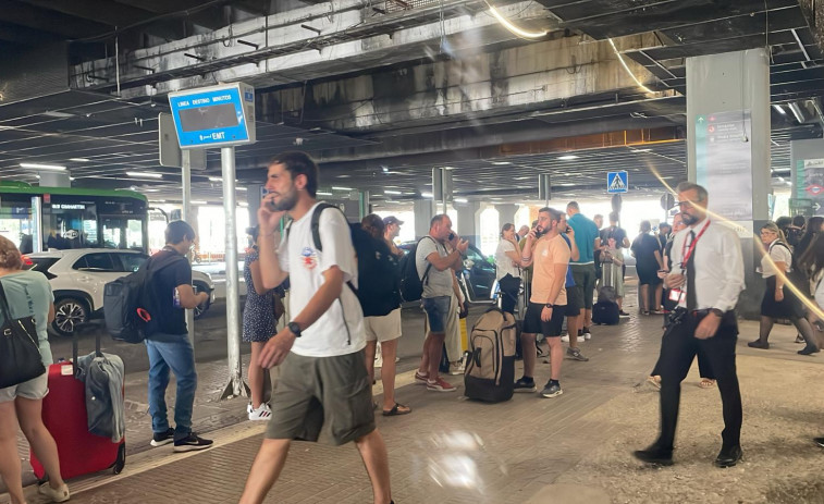 Carla y Brais, dos coruñeses atrapados en Madrid por los incendios de Ourense