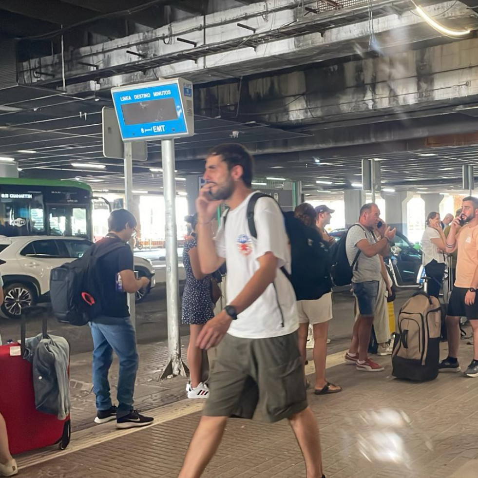 Carla y Brais, dos coruñeses atrapados en Madrid por los incendios de Ourense