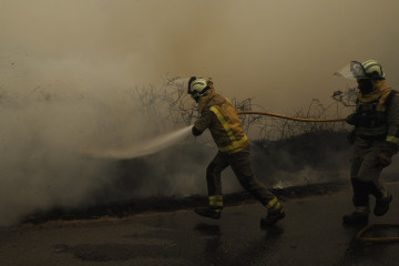 Declarado el nivel 2 por un incendio en Toques (A Coruña), con 200 hectáreas arrasadas