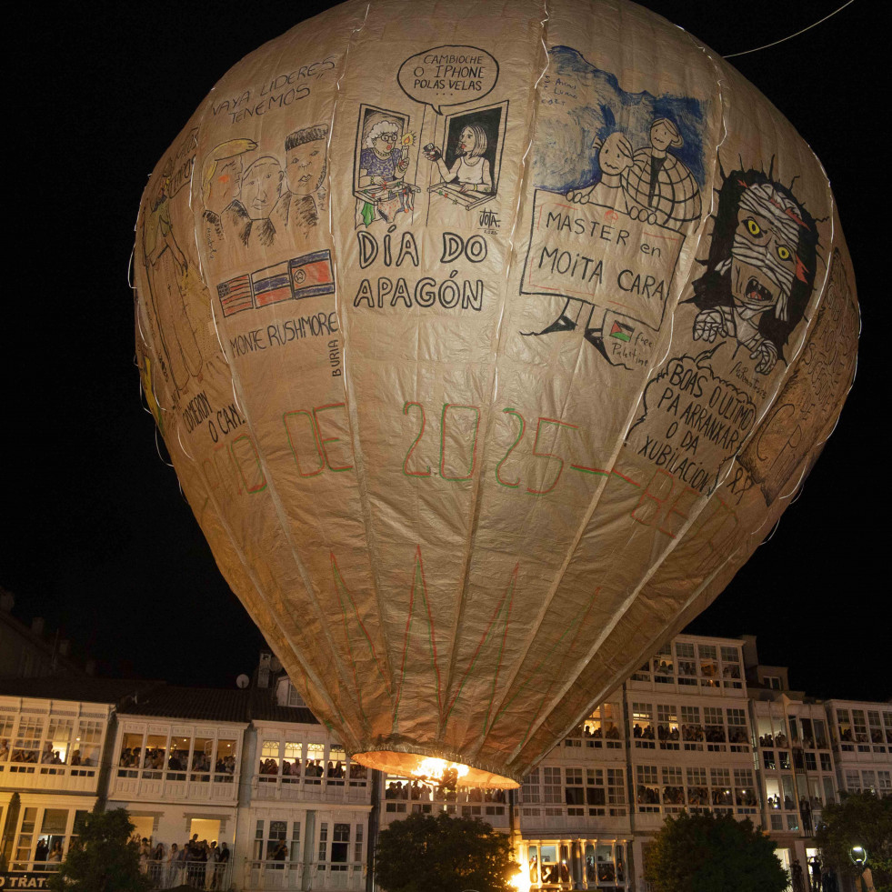 El Globo de Betanzos celebra por todo lo alto su 150 aniversario ante más de 50.000 personas