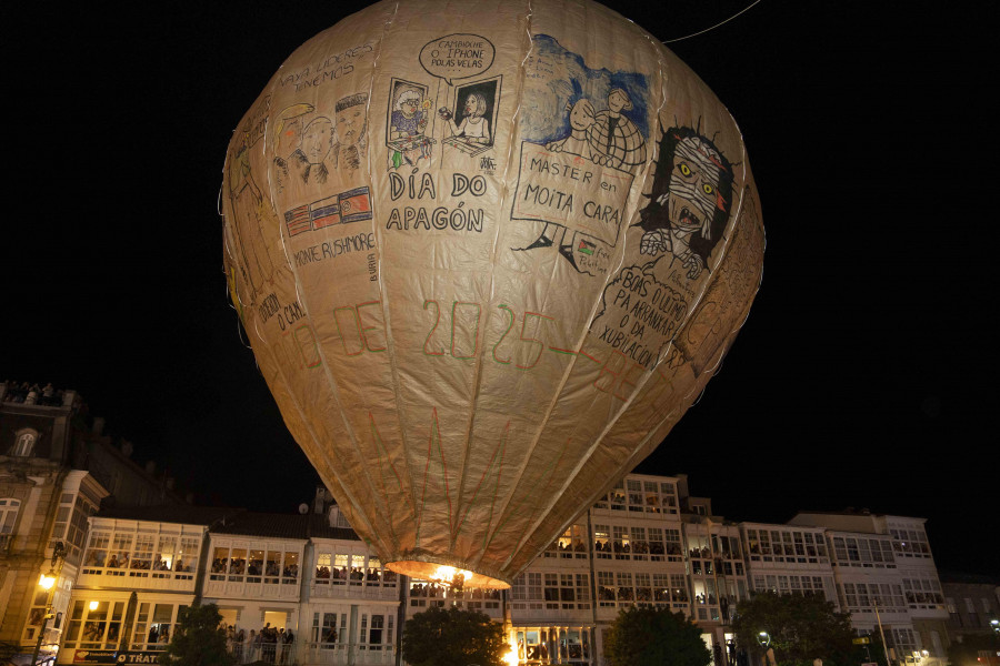 El Globo de Betanzos celebra por todo lo alto su 150 aniversario ante más de 50.000 personas