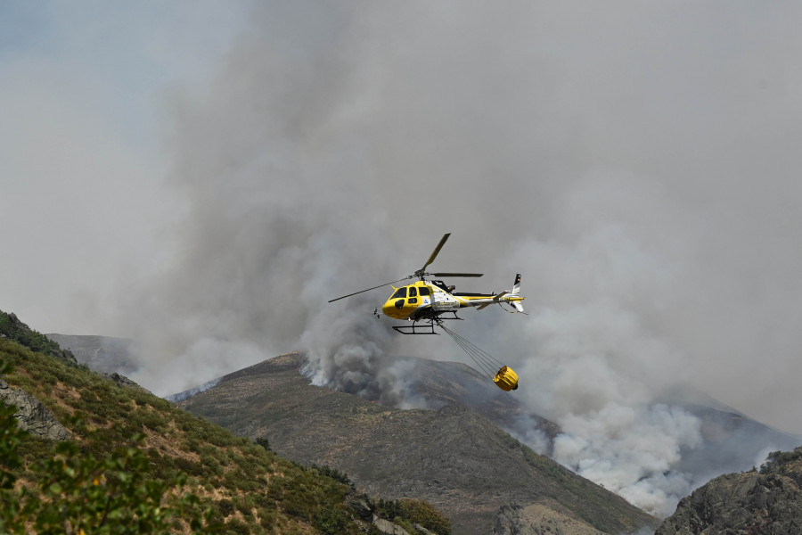 Más 20 incendios siguen activos en Castilla y León, diez en gravedad 2 y diez en nivel 1