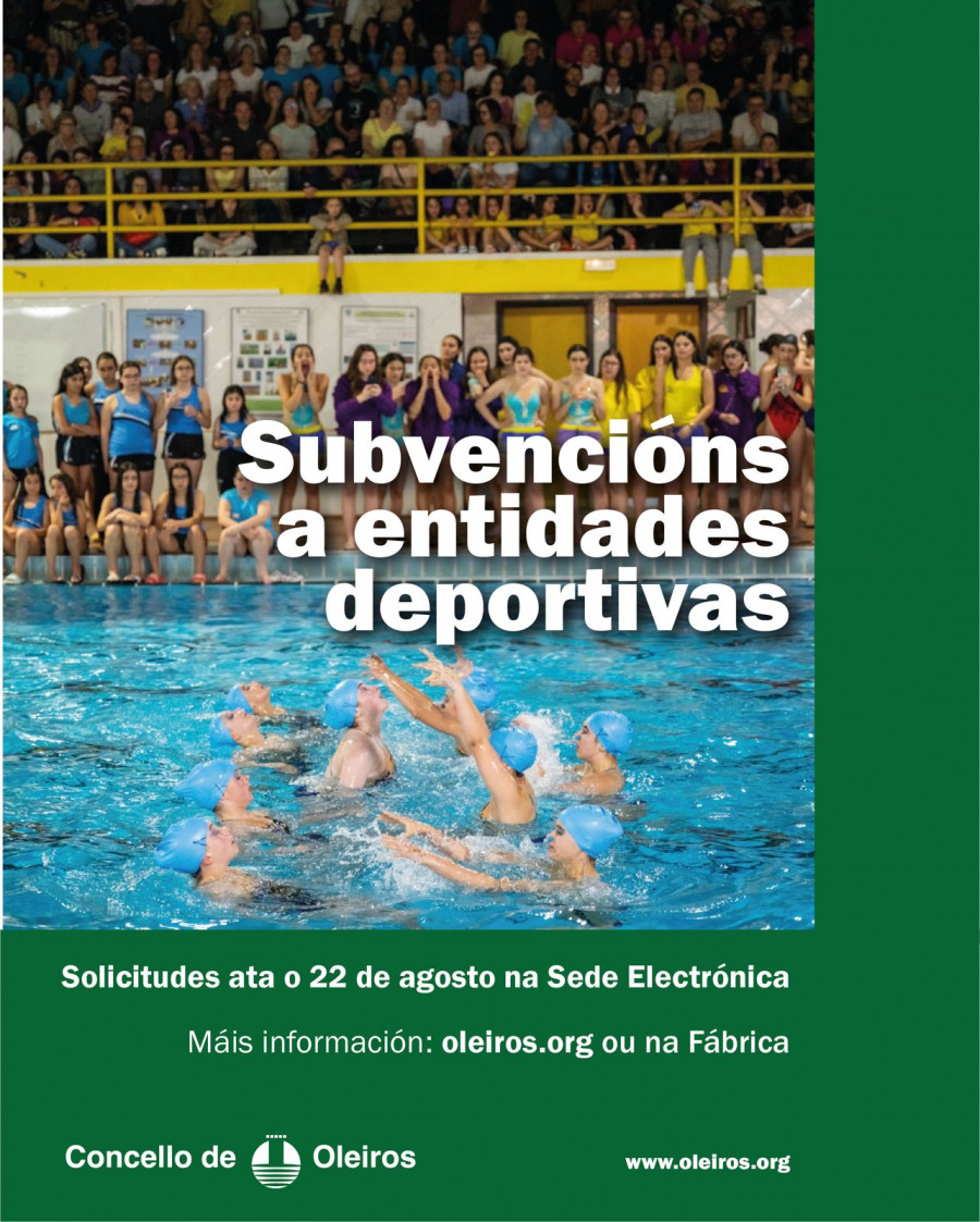 Oleiros subvencionará a las entidades deportivas con 97.000 euros