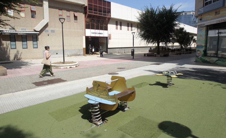 El parque infantil de A Coruña que pasará de dos a dieciséis usuarios en un mes