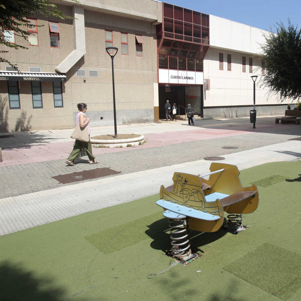 El parque infantil de A Coruña que pasará de dos a dieciséis usuarios en un mes