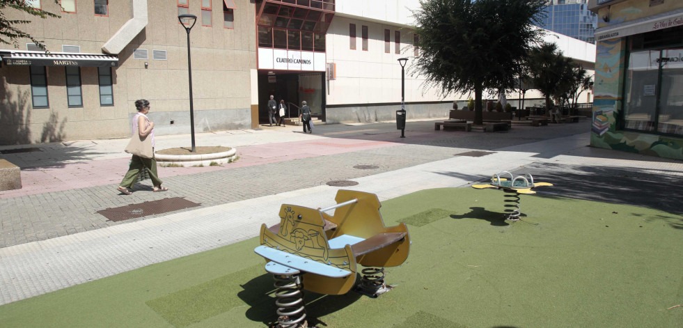 El parque infantil de A Coruña que pasará de dos a dieciséis usuarios en un mes