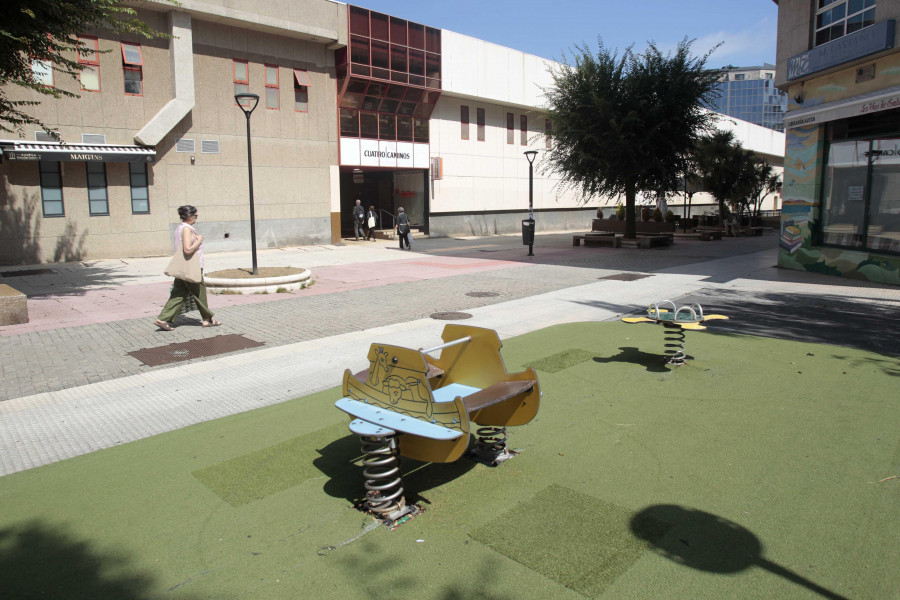 El parque infantil de A Coruña que pasará de dos a dieciséis usuarios en un mes