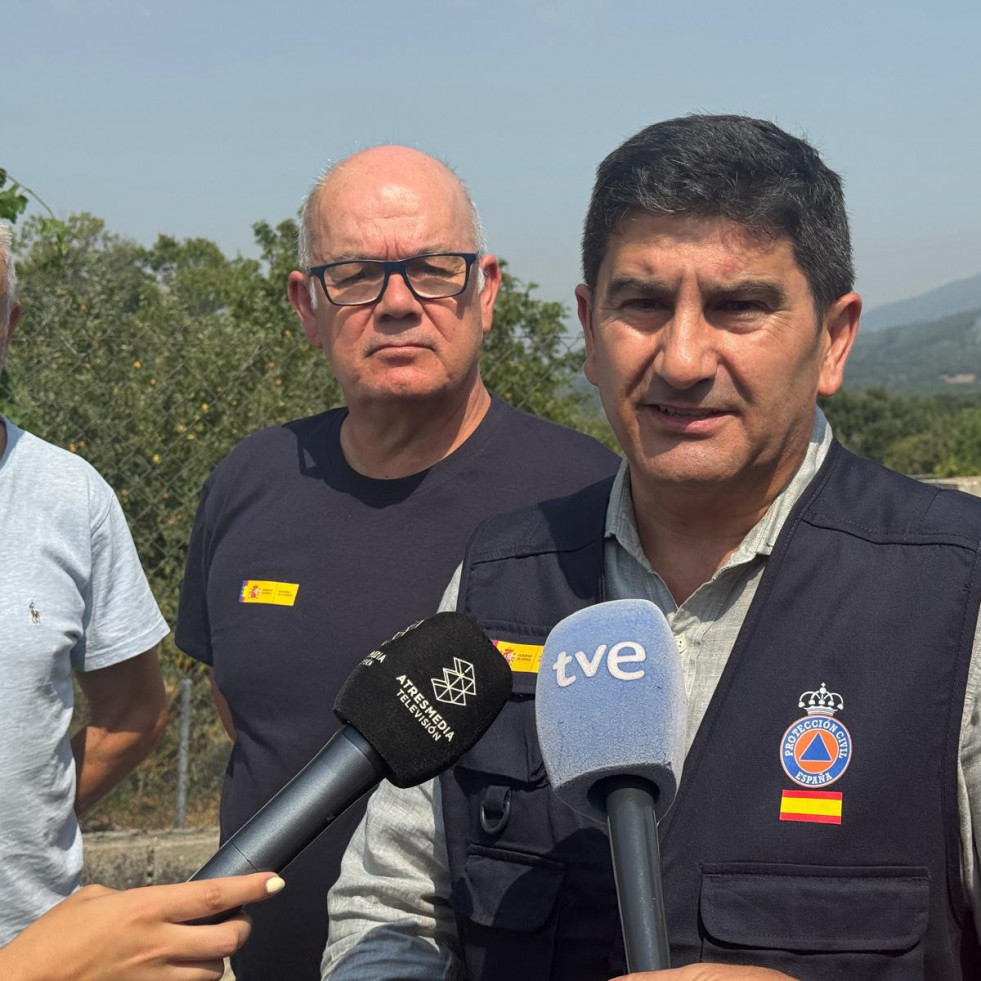 Pedro Blanco señala que el Gobierno ya “amplía medios para apagar incendios” en Galicia