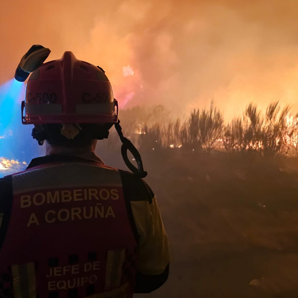 El susto de una familia coruñesa en Manzaneda: 