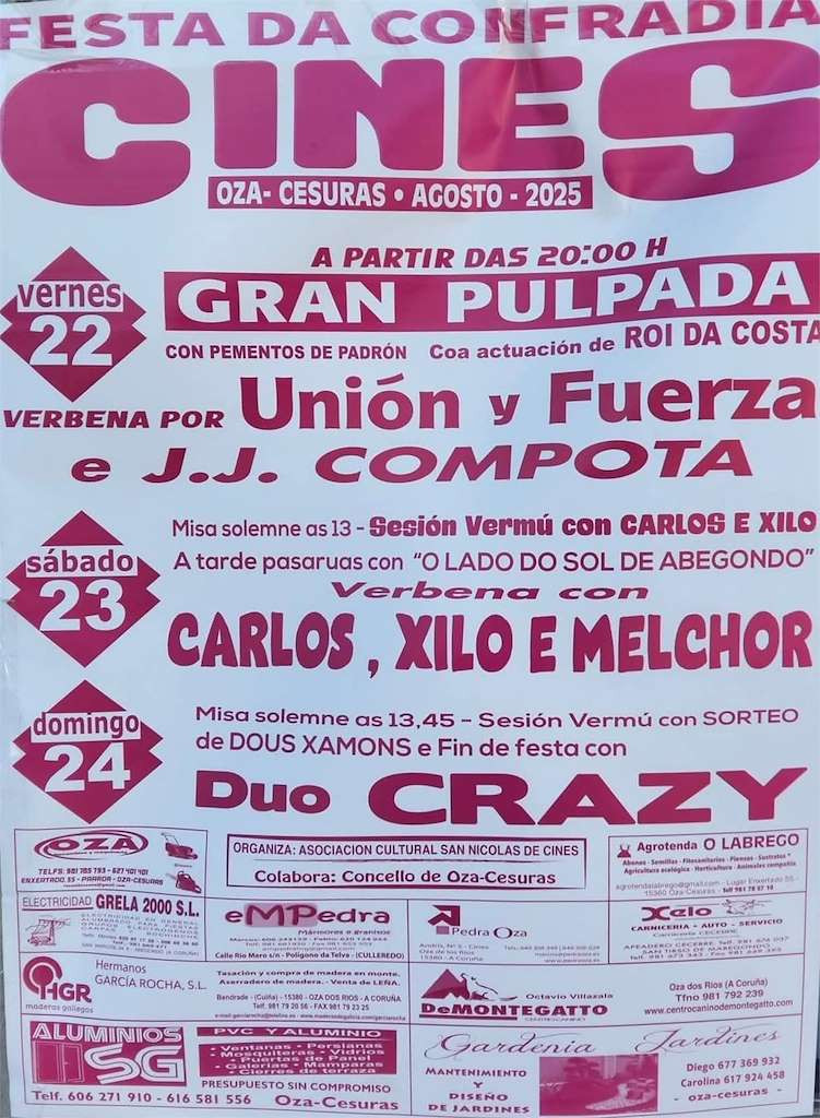 Cines oza