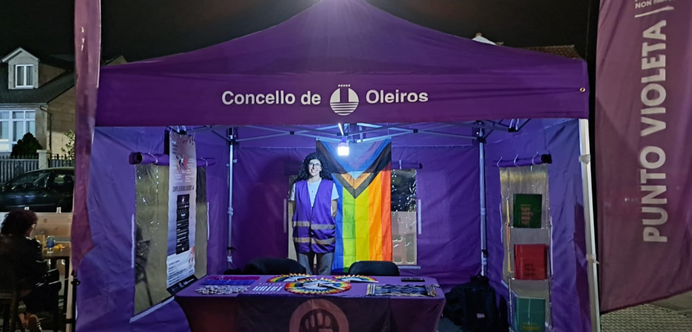 El Ayuntamiento de Oleiros instalará un Punto Violeta durante las fiestas de Santa Cruz