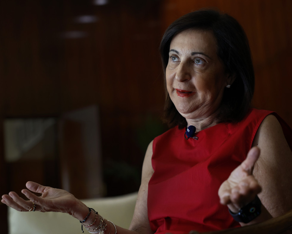 La ministra de Defensa, Margarita Robles,