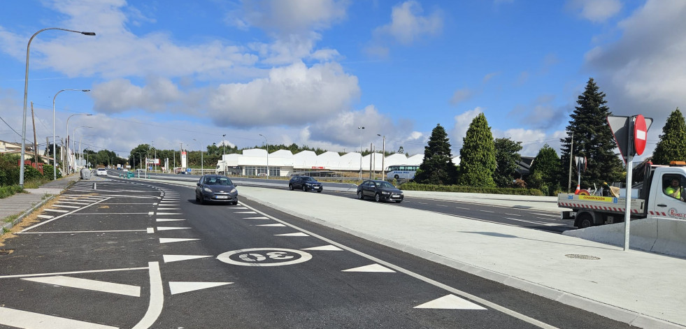 Alternativa dos Veciños exige a Fomento una solución real para las vías de servicio de la nueva rotonda en el cruce de Ferrol