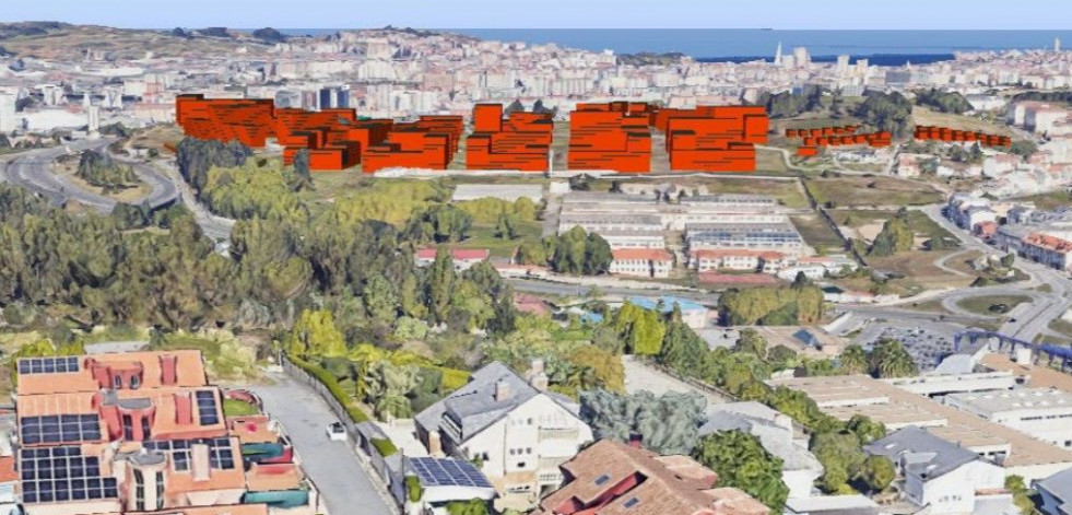 Estos son los plazos para crear el nuevo barrio de Monte Mero, en A Coruña