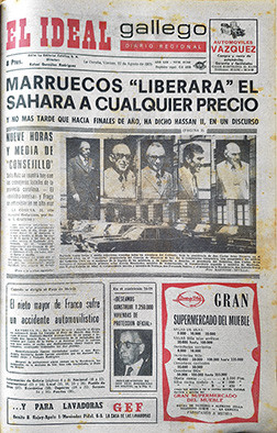 Portada 22 agosto 1975