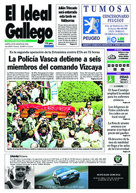 Portada 22 agosto 2000