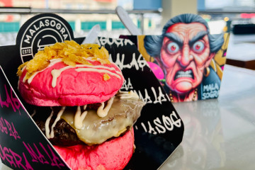 The Champions Burger hamburguesa Malasogra